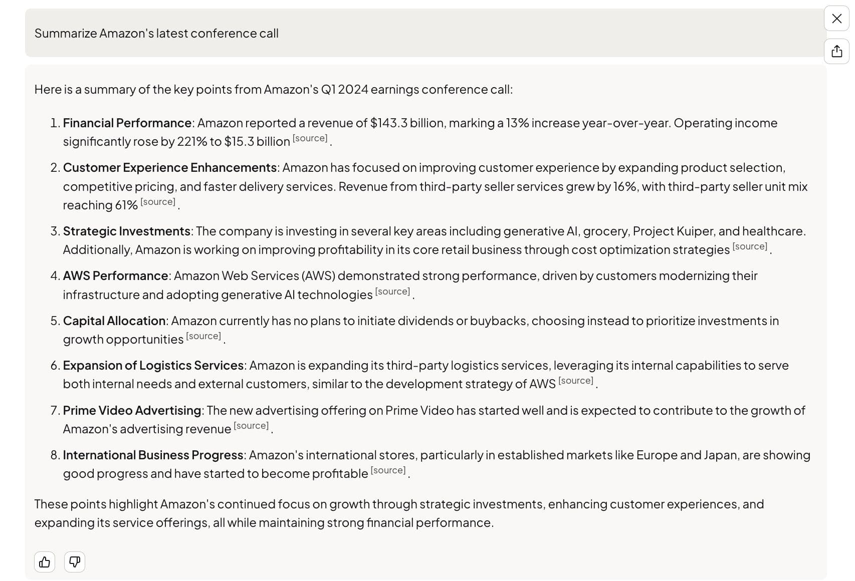 Best AI tool for investing