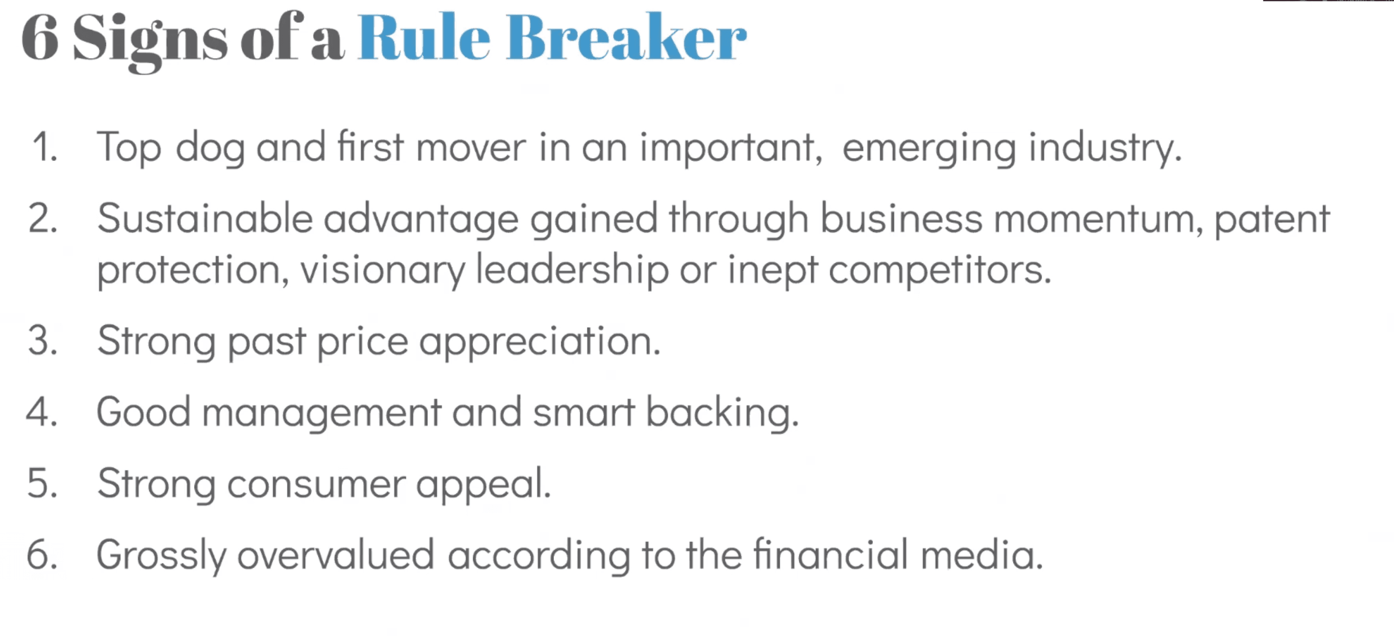 David Gardner Investment Strategy